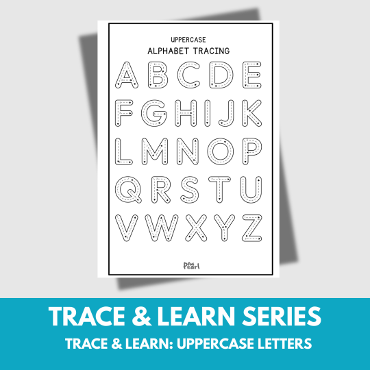 Trace & Learn: Uppercase Letters